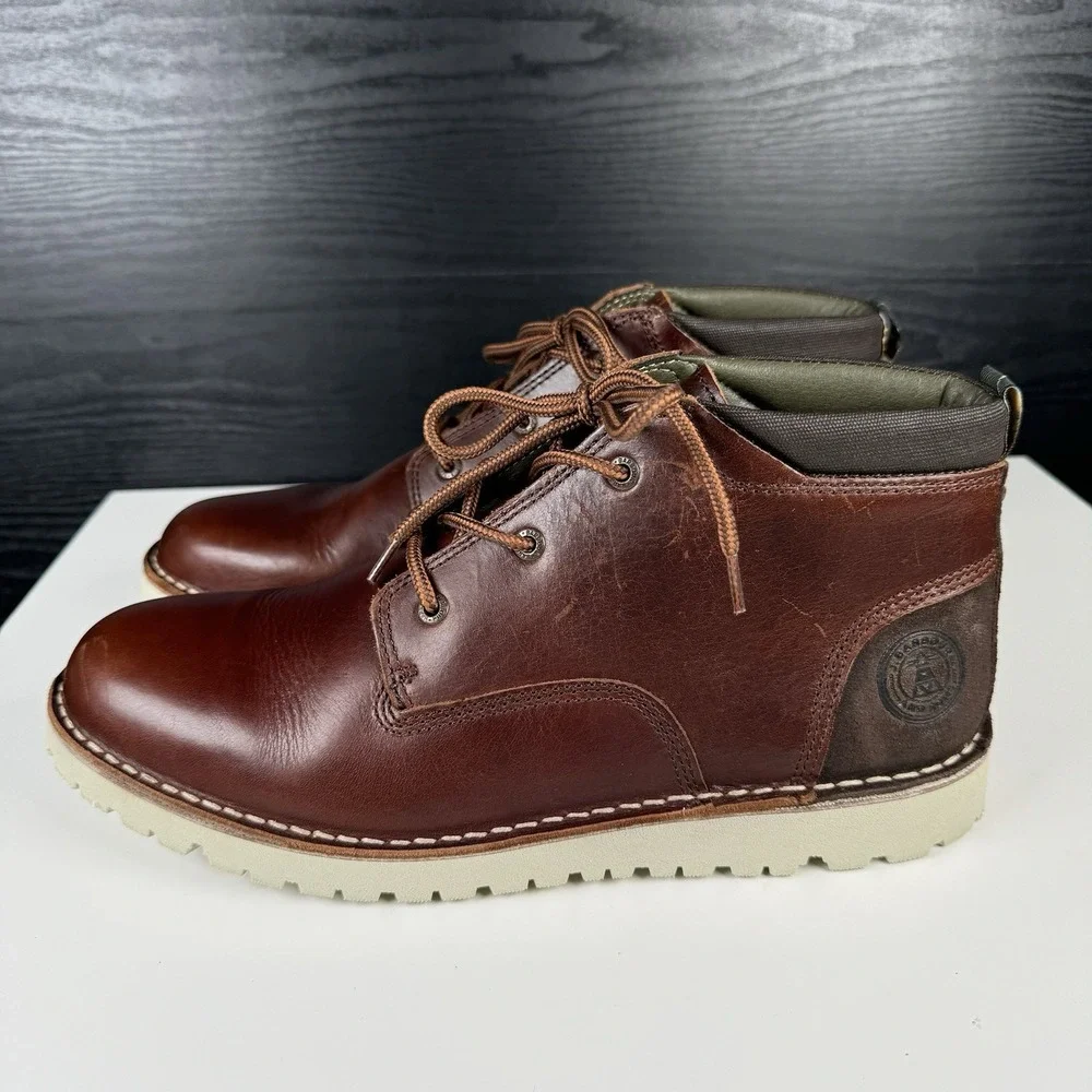 Barbour Bedrock Boots - Men's 10 - Brown - Made in Portugal